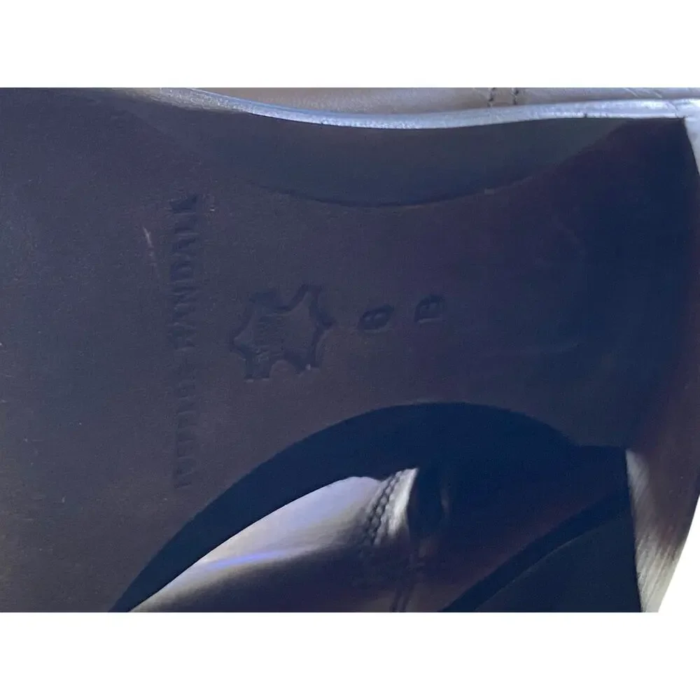 Loeffler Randall Deidre Over The Knee Boots Block Heels Leather Going Out 6B